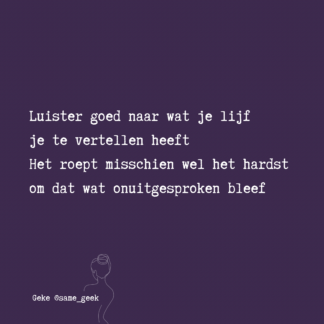 Wenskaart Het mag geen naam hebben