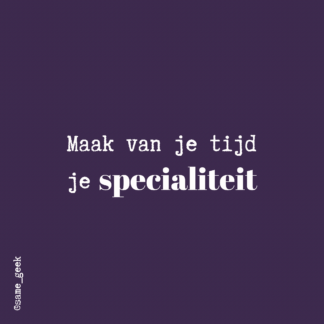 Wenskaart Specialiteit
