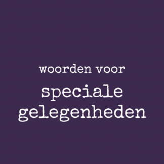 Speciale gelegenheden